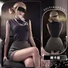 Lencería Estilo Viento de Escucha Ebrio Tallas Grandes Deseo Puro Conjunto de Secretaria OL Traje Profesional Adelgazante Falda Sexy que se Ajusta a las Caderas qqny
