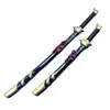 Espada de Bambú Cosplay Accesorios Modelo de Arma Héroe Viento Alto Alianza de Espadachines Madera de Hoja Sin Filo