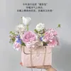 Bolsa de Tote Personalizada para Empaque de Flores de Marca de Moda de Exportación, Bolsita de Regalo, Caja de Regalo, Ramo Creativo