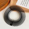 Corea del Sur Peinado Fijo Invisible Parte Posterior de la Cabeza Peine para Cabello Fragmentado Artefacto para Acabado de Cabello Fragmentado para Mujeres Peine Correa para el Cabello con Flequillo Horquilla
