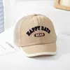 Chapéu de Malha para Bebê de 1-3 Anos Verão Novo Chapéu de Sol Infantil Boné de Baseball Casual Coreano e Japonês Boné de Baseball com Proteção Solar Comércio Exterior