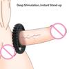 Suprimentos para adultos atacado anel de silicone duplo anel duplo atraso anel de ovo JJ AliExpress Amazon Leya