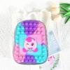 Mochila de verano de silicona para niños 2022, nueva tendencia, versión coreana, combina con todo, linda bolsa de unicornio de dibujos animados, fabricantes al por mayor