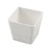 Taza de Helado Desechable Taza Cuadrada de Helado Comercial Postre Almidón de Maíz Ecológico Caja de Empaque para Helado