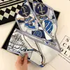 Novo Estilo Lenço Longo de Seda para Amarrar Alças de Bolsa, Fita, Fita Decorativa, Acessório Multifuncional para Camisas, Lenço Estreito de Pescoço, Cinto