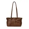 Bestseller Transfronterizo Yuezi Bolso para Mujer Bolso Tote Retro para el Trabajo 2026 Nuevo Otoño Lujo Ligero Nicho de Alta Gama Bolso de Hombro Único