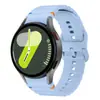 Para Samsung Watch7 FE Pulseira de Relógio Samsung Watch7 FE Oficial Onda Stitch Cor Fivela Pulseira de Silicone