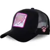 Boné de Baseball Bordado com Animal, Boné com Rede para Proteção Solar e Ventilação, Boné de Verão com Aba para Homens e Mulheres, Aba Larga, Aba Grande, Estilo Personalizado