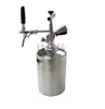 Barril de Vinho de Aço Inoxidável para Exterior Dispensador de Vinho Cerveja Artesanal Simples Bomba Dispensadora de Vinho Manual Placa Bem Barril Dispensador de Cerveja e Vinho