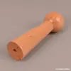 Gancho de Pared para Abrigos y Sombreros de Madera Maciza Gancho para Colgar Gancho Detrás de la Puerta Gancho Creativo para Abrigos Perchero Gancho Individual de Pared Gancho Cilíndrico