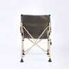 Cadeira dobrável personalizada para exterior, cadeira de camping portátil para lazer, cadeira de descanso para piquenique, banco de pesca, cadeira de praia, cadeira de ferradura com encosto alto