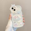 Funda Wave Monster para Apple 16 iPhone12PRO Funda Protectora de TPU Ligera con Aceite