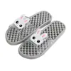 Zapatillas de Casa de Dibujos Animados de Colores Dulces para Mujer, Lindas de Estilo Coreano, Animación Creativa de Verano, Masaje para el Hogar, Antideslizantes para Baño