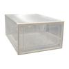 Caja de Zapatos Transparente de Plástico para el Hogar con Apertura Lateral, Organizador de Almacenamiento de Zapatos Engrosado, Zapatero Plegable a Prueba de Polvo, Gabinete para Zapatos al por Mayor