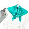 Nueva bufanda cuadrada pequeña de color sólido 70, bufanda monocromática, protector solar, bufanda fina de seda monocromática, temperamento simple, venta directa de fábrica