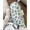 Gatinho gatinha rabisco fofo desenho animado casual calça pantalona feminina estampa nova solta preguiçosa legal legal calça comprida