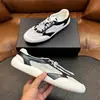Tênis de treino masculinos alemães de malha e couro para o verão, sapatos baixos respiráveis Prad, tênis casuais slip-on sem cadarços
