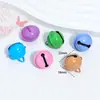 Anillo Abierto de Aleación Colorida en Forma de Corazón Llavero Colgante con Cierre de Resorte Accesorios para Joyería DIY Materiales para Gancho de Llavero