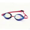 Gafas de natación del fabricante en stock, adecuadas para competiciones y entrenamiento, con un marco pequeño, diseñadas para adultos, con propiedades antivaho e impermeables, y que ofrecen alta transparencia y rendimiento antivaho para la natación de velocidad