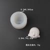 Versión Q arcilla ultraligera molde de cerámica suave muñeca bjd molde facial de silicona fondant resina epoxi molde facial