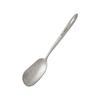 Cuchara de Titanio Puro Hogareña Cuchara Grande para Servir Flor de Hielo Cristalizada Cuchara Engrosada Cuchara Grande Cena Familiar Cuchara Pública