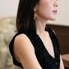 Pendientes de Obsidiana de Diseño de Personalidad Europeo y Americano Transfronterizo, Misteriosa Serpiente, Ricos Adornos, Moda Retro, Pendientes Populares para Mujeres