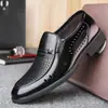 Zapatos Dad Zapatos de Vestir Zapatos de Cuero para Hombre Suela Blanda para Mayores de Edad de Mediana Edad Zapatos Casuales para Hombre productos genuinos Zapatos de Boda para Hombre