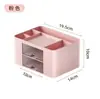 Caja de Almacenamiento Giratoria 360° para Brochas de Maquillaje, Portamaquillaje Transparente a Prueba de Polvo para Labiales