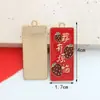 Accesorios Populares de Joyería DIY para Año Nuevo: Cabeza de Dragón Paz y Bendición Joyería Hecha a Mano DIY, Accesorios de Joyería DIY Esmaltados Estilo Chino
