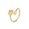 Tailandia Azan Mina Blanca Apertura Anillo Tailandés Cultura de Aprendizaje Tailandesa Dragón Po Manna Anillo para Hombre Anillo para Mujer Anillo Rojo de Red