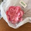 Pinza de Encaje de Peonía y Hibisco Flor para la Cabeza de Mujer Diadema Accesorios para el Cabello 2025 Nuevo Elegante Pinza Lateral de Pico Flequillo Cabello Suelto