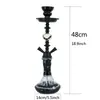 Set Completo de Hookah Árabe Accesorios Retro para Hookah Barra Doble para Hookah Accesorios Transfronterizos para Fumar en Pipa Bong Venta al por Mayor