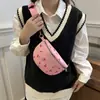 Bolsa de Cintura para Mulheres 2025 Novo Estilo Simples Estudante Porta-moedas para Celular Bolsa Transversal Moda Casual Bolsa de Peito Bolsa de Viagem Street