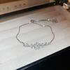Pulsera Geométrica Redonda de Flor de Zirconia Transfronteriza Europea y Americana Estilo Retro de Moda Pulsera Joyería de Lujo Ligero Al por Mayor
