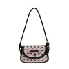 Bolso de Hombro Estilo Chanel de Moda con Lazo y Colores Contrastantes, Nuevo Modelo 2026, Elegante Bolso Cruzado con Acabado de Alta Gama, Bolso de Hombro de un Solo Hombro