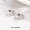Aretes tipo Ear Cuff de Circonia con Forma de Lazo para Mujer 2026 Nuevo Estilo Nicho Diseño de Alta Gama Modernos Dulces Pendientes Estudiante