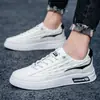 Zapatos de Cuero Bajos sin Cordones, Tenis Casuales de Moda Estudiante para Todas las Estaciones, Zapatos Juveniles Trendy para Deportes al Aire Libre