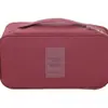 Bolsa para Sujetador de Viaje de Segunda Generación, Bolsa Portátil para Clasificación y Almacenamiento, Bolsa de Viaje Multifuncional para Guardar Ropa Íntima