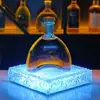 Soporte Creativo Luminoso para Vino Bar LED Estante de Exhibición Colorido Base Portabotellas KTV Vino Tinto Champagne Rey Vino Extranjero