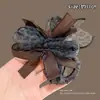 Scrunchie de cetim plissado estilo coreano para mulheres, novo modelo 2026, alta elasticidade, prendedor de cabelo durável, faixa de cabelo, acessório de cabelo elástico