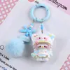 Llavero de Sanrio Lindo de Dibujos Animados Colgante para Mochila Estilo Ins Femenino Regalo para Pareja Mejor Amigo Adorno de Resina