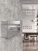86 caja inferior de montaje abierto caja de aleación de aluminio panel de placa de enchufe de interruptor de pared metálico caja de conexiones de alimentación base trifásica