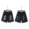 Marca de moda europeia e americana Hellstar Hell Star de verão para lazer esportivo shorts de água masculinos e femininos
