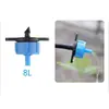 Verduras de invernadero, arándanos, plantas en maceta, riego de precisión, horticultura, riego de ahorro de agua, gotero, desmontable y lavable, gotero autocompensante