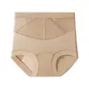Pantaletas de Malla Transpirable Sin Costuras de Cintura Alta con Forma de Durazno para Levantar Glúteos y Reducir Abdomen con Entrepierna Extendida para Mujer