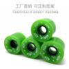Acessórios de roda para skate de quatro rodas alta elasticidade 80A roda de rua para drift roda de estrada esportes long board scooter duplo rocker rodas de PU