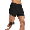 Shorts de Fitness Shorts de Corrida de Maratona Shorts de Esportes Estudantes Calças de Treinamento de Pista e Campo Secagem rápida com Forro Calças de Três Partes para o Verão