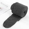 Leggings de Invierno 2023 de Algodón Grueso Aterciopelado a Rayas Verticales para Mujer para Usar Pantalones Cálidos de Cintura Alta con Hilo Pantalones Todo en Uno