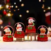 Nueva Decoración de Ambiente Navideño Inflable Luminoso Papá Noel Muñeco de Nieve Reno Pequeño Tren Adornos Festival