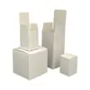 En stock Caja Blanca de Cartón Blanco Caja Blanca de Cartón Blanco Caja Plegable Blanca Engrosada Caja de Color Caja de Embalaje para Cosméticos
